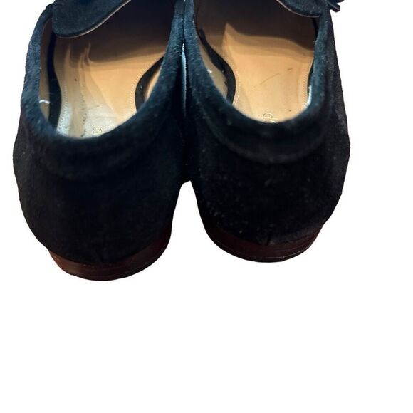 TopShop black suede loafers- size 9 - Picture 3 of 6